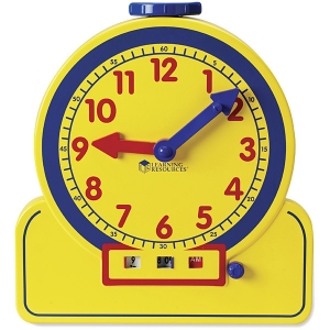 [EDU 2996] 시간학습기 대형 12시 / 디지털·아날로그 겸용 시계 / 시간학습