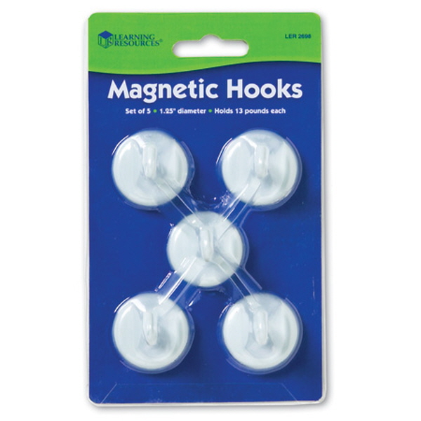 [EDU 2698] 자석 포켓차트 걸이 Magnetic Hooks (Set of 5)