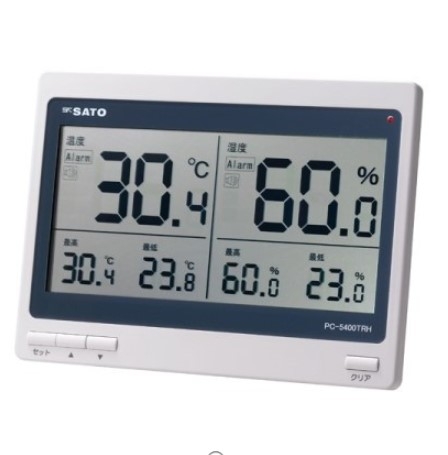 사토 디지털 온습도계, SATO PC-5400TRH