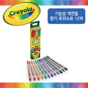 [크레욜라] 기능성 색연필 향기 트위스트 12색 / 크레욜라 향기 색연필 / 크레욜라 색연필