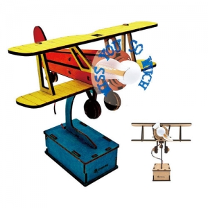 문자코딩 비행기 카멜 만들기 / 친환경 MDF / 나만의 코딩 문구를 입력하는 비행기 / DIY 비행기