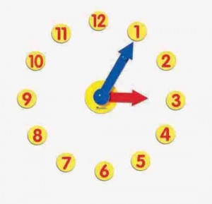 칠판용자석시계 / 시계학습 / 화이트보드에 부착하는 마그네틱 시계