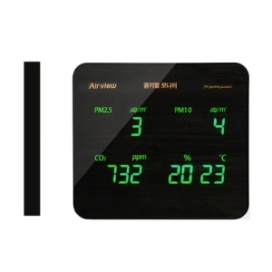 공기질 모니터 - 벽걸이형 TX-200 / 미세먼지+온도·습도+이산화탄소 측정