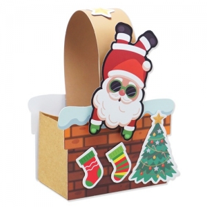 굴뚝 산타 선물바구니(4인용)) *최소수량 3개 / 크리스마스선물바구니