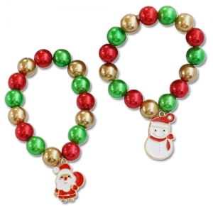 산타와 눈사람 성탄팔찌(5인용) *최소수량 3개 / 크리스마스소품만들기